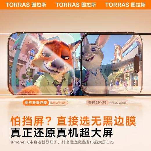 图拉斯 智贴系列轻巧版手机保护膜（高清两片装） 商品图1