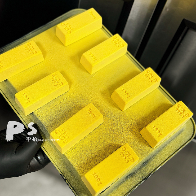 迷你金条（1只）（芒果百香果夹心，香草口味慕斯）