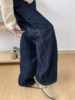 <曾小咸推荐> 深蓝色直筒牛仔裤  商品缩略图2