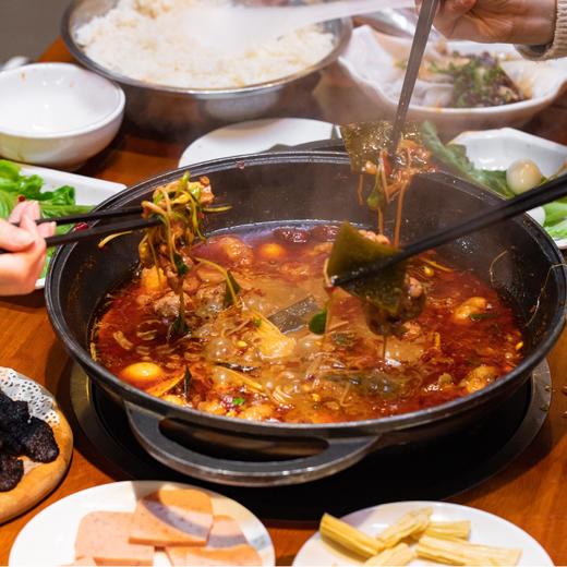 定制豆豉地摊火锅｜贵州网红火锅 特色风味 新鲜豆豉 配料干净  开胃下饭 正宗地道  涮火锅豆豉辣椒调味料 商品图1