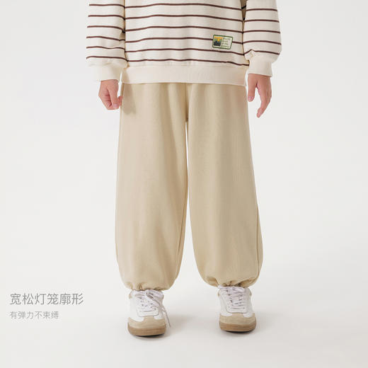 马克珍妮女童宽松活力灯笼裤儿童运动裤束脚裤2025春装新款250263 商品图1