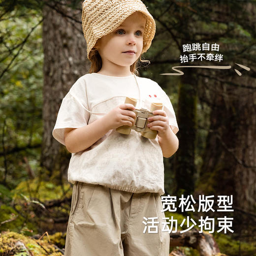 【商场同款】英氏儿童T恤夏季短袖T恤女童上衣透气休闲2025新款 商品图2