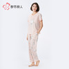 都市丽人女士莫代尔短袖套装薄棉莫拉架生活家居短袖类LHH2C2 商品缩略图2