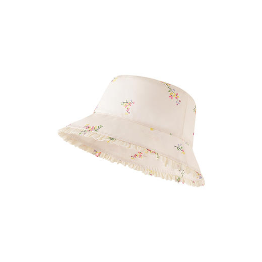 【商场同款】英氏儿童帽子夏遮阳渔夫帽女童可折叠防晒太阳帽新款 商品图4