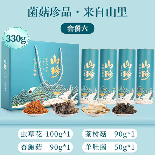 【年货好礼！甄选珍馐，送礼佳品】云南干货山珍菌菇礼盒 羊肚菌土特产菌汤包 菌类煲汤过年送礼走亲戚-QQ 商品图8