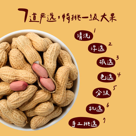 【特惠 保质期到2025/4/27到期介意慎拍】时怡鲜烤胶东大花生268g/袋*4 商品图1