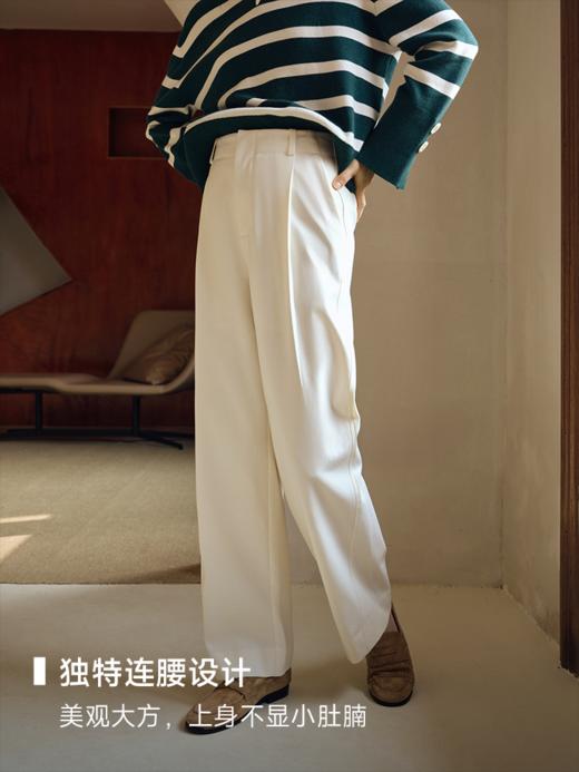 纯棉针织连腰弯刀裤FCF1PAT019 商品图4