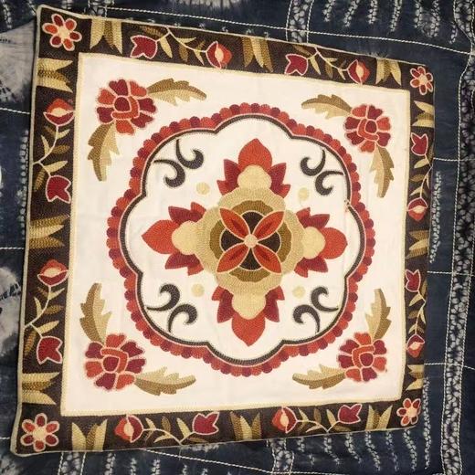 刺绣艾绒坐垫 | 合作生产 | 基地直发包邮  * Embroidery mugwort floss seat cushion 商品图5