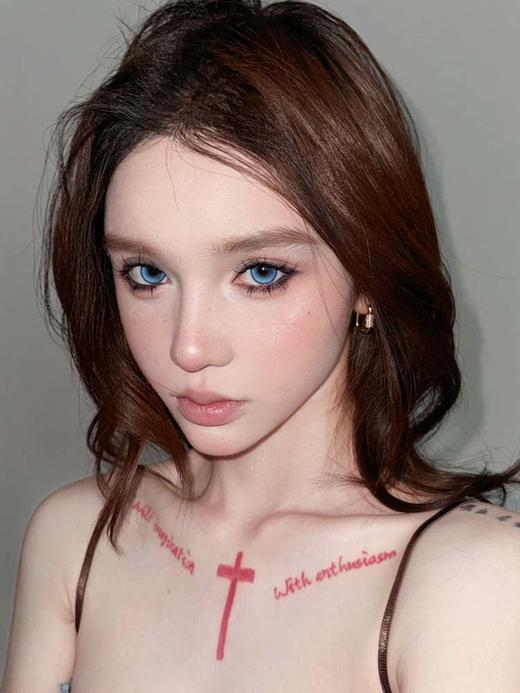 DorisCon 半年抛 北海水晶 直径14.5mm着色14.0mm 商品图2