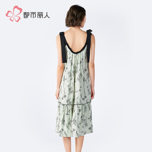 都市丽人女士棉质背心裙薄40支TC拉架亲情蜜语袖类LHH6E6 商品图3