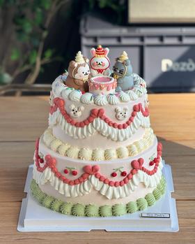 一堆小可爱B款双层（提前3天预定）