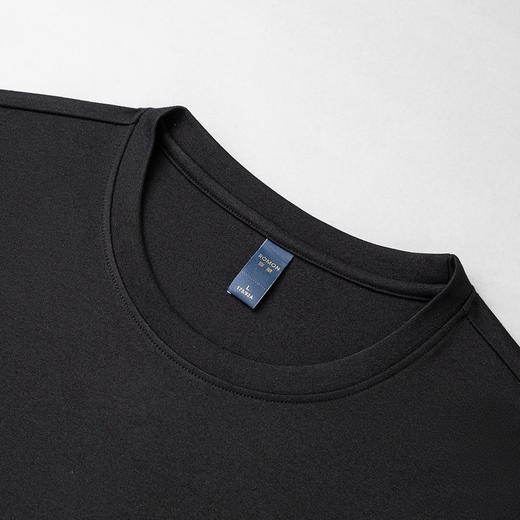 罗蒙春秋男士长袖卫衣百搭商务男士卫衣通勤休闲舒适男卫衣长袖上衣男 商品图2