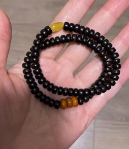 JS（小白）椰蒂单圈手链（琥珀/蜜蜡）