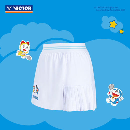 胜利威克多 哆啦A梦联名系列 女款短裙 K-505DRM 商品图1