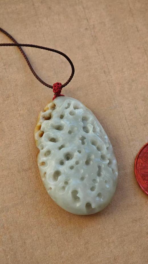 喜上梅梢·和田吊坠【嘉石576】 商品图5