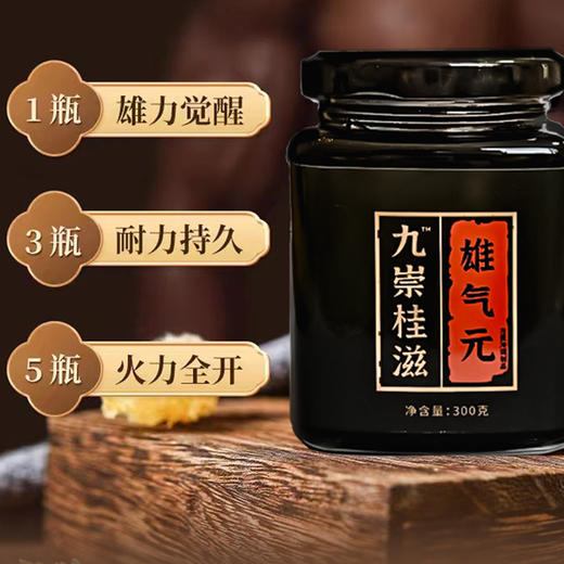 九崇桂滋雄气元益精男性助渤肾补滋养匠心熬制膏滋 商品图1