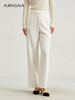 【商场同款】阿菁娜直通宽松垂坠感裤子A29X110070 商品缩略图1