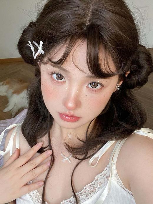 DorisCon 半年抛 白金糯米 直径14.5mm着色13.9mm 商品图3