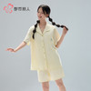 都市丽人女士棉质短袖套装薄40支TC拉架好睡好眠短袖类LHH1D1 商品缩略图1