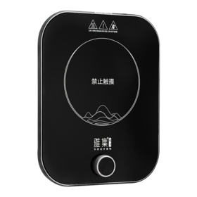 雅集电器微晶加热炉1000w （旋钮款-深空灰）