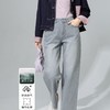 【高货xg】全新升级【铂金会员183/天猫239/差价56】(33925) 洛诗琳灰色九分直筒牛仔裤2025春夏新款高腰显瘦阔腿裤女 商品缩略图0