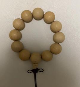 JS（小白）六道木大珠手串 商品图0