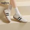 Safiya/索菲娅2025百搭显脚小娃娃头软底休闲舒适德训鞋SFD1112093 商品缩略图3