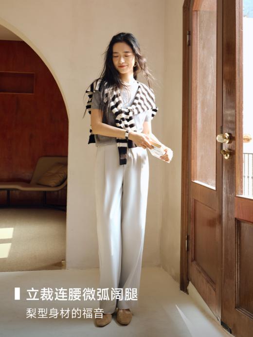 纯棉针织连腰弯刀裤FCF1PAT019 商品图2