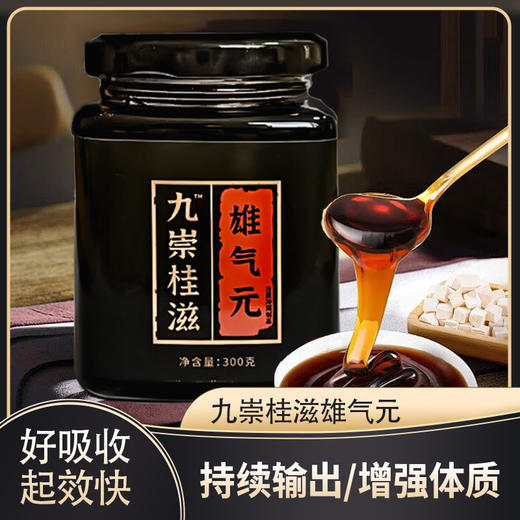 九崇桂滋雄气元益精男性助渤肾补滋养匠心熬制膏滋 商品图1