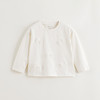 马克珍妮女童立体蝴蝶结长袖T恤 宝宝纯棉上衣2025春装新款250233 商品缩略图1