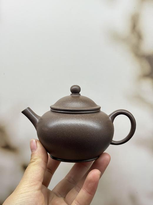 范亚平|老紫泥水平壶紫砂壶 约160ml 商品图1