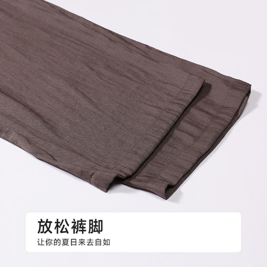 都市丽人女士家居长裤薄梭织竹纤维超值精选单条裤LHH8A1 商品图5