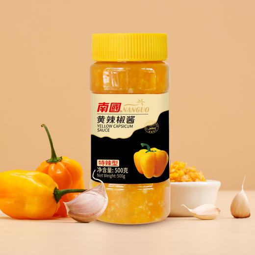 南国黄辣椒酱（特辣型）500g 商品图0