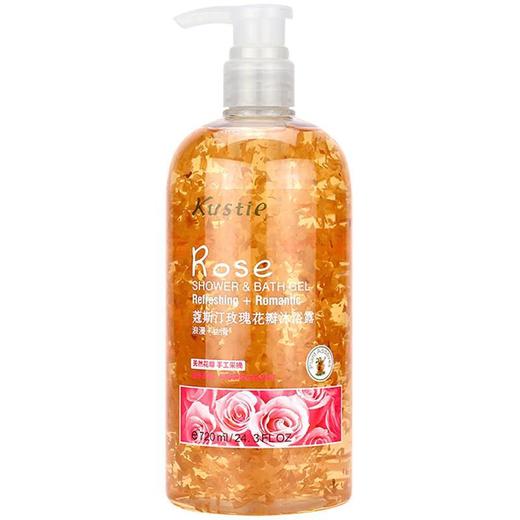 蔻斯汀玫瑰花瓣沐浴露720ml 商品图4