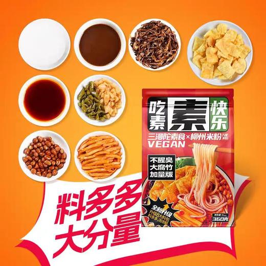 素食螺蛳粉 柳州米粉素米线 需煮  鲜甜酸爽辣 商品图1