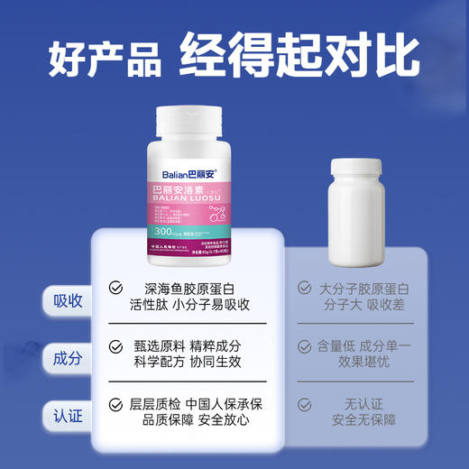 巴丽安洛素巴丽安葡萄籽胶囊补充维生素C维生素E 商品图2