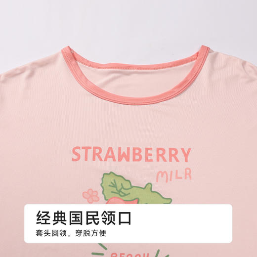 都市丽人女士牛奶丝短袖裙薄牛奶丝拉架超值精选短袖类LHH6A2 商品图4