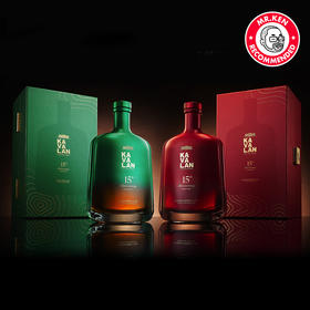【礼盒装】噶玛兰（Kavalan）2009-15年单一麦芽中国台湾威士忌(15周年纪念)