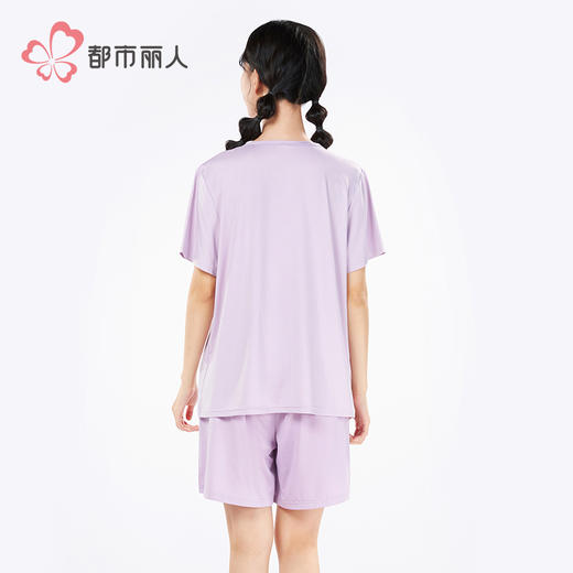 都市丽人女士特价棉质短袖套装薄牛奶丝拉架超值精选短袖类LHH2A2 商品图3