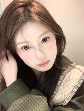 DorisCon 半年抛 黑桃香槟 直径14.5mm着色14.3mm[185]