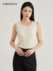 【商场同款】阿菁娜细腻质感修身显瘦V领针织背心A29X301069 商品缩略图0