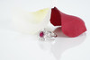 「繁花」鸽血红红宝石钻石戒指 商品缩略图1