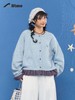 早乙女惠子saotome/STMMY252153/假两件格纹百褶边毛衣开衫 商品缩略图1