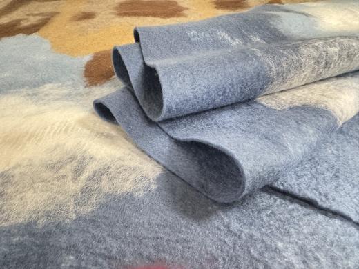 在你的世界爱着你！|关爱孤独症儿童，第一期义卖“蒙古草原”羊绒毡画围巾 商品图2