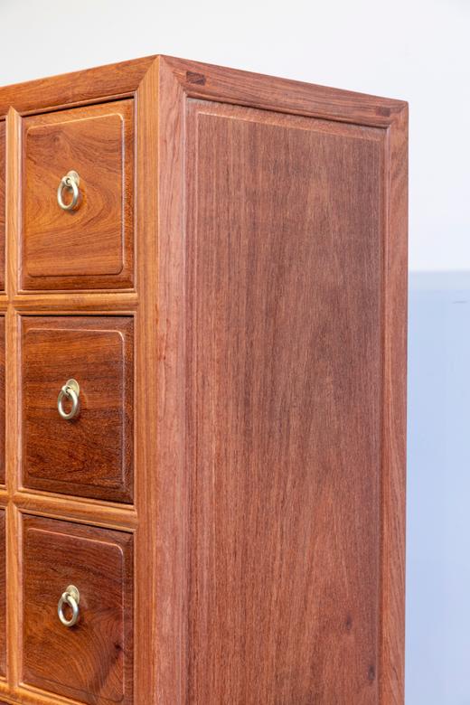 红桥红 | 家具严选  缅甸花梨（大果紫檀）【116药柜 收纳柜】 商品图4