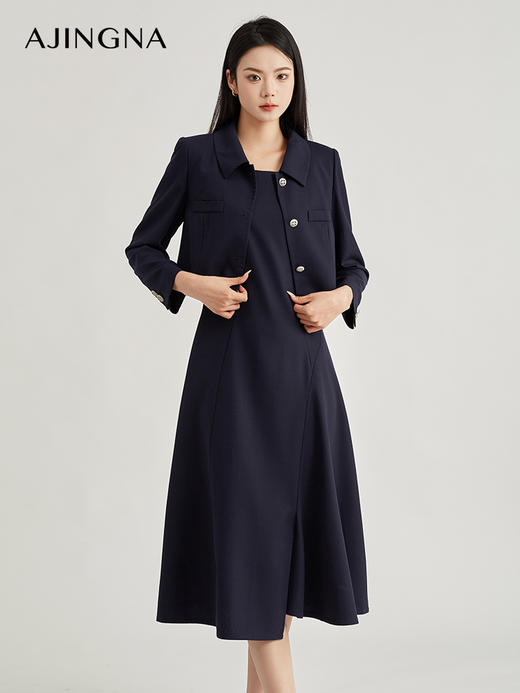 【商城同款】阿菁娜简约经典雅致短款外套A28Q107031 商品图1