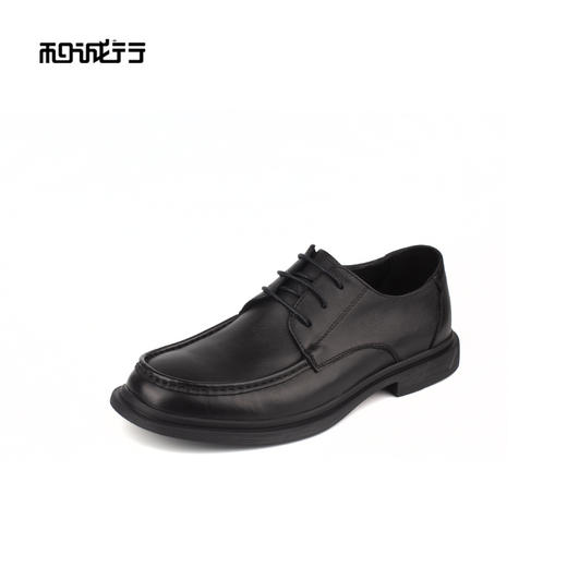 和诚行 2025春季新款商务德比正装皮鞋男真皮耐磨休闲皮鞋1320089 商品图1