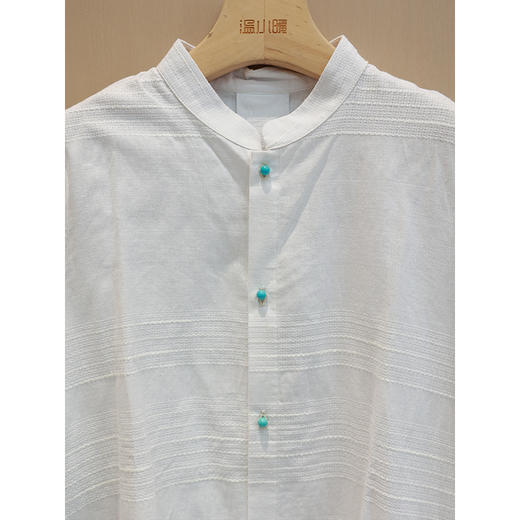 【抖音专属】衬衫（24710656-霜花白） 商品图0