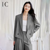IC简约高级感气质短款西服新款通勤上衣百搭休闲西装外套女 商品缩略图0