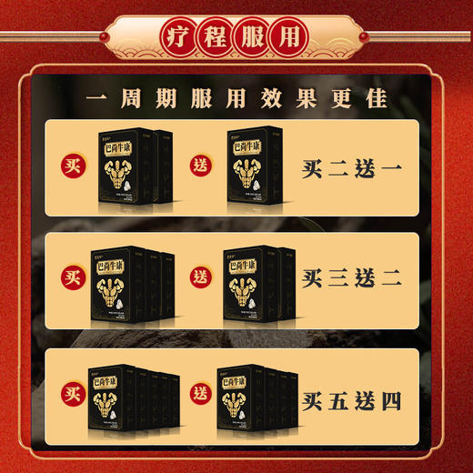 【NTJ巴尚牛】巴尚牛Ntj巴尚牛康人参强根膏杜仲雄花饮男性男士膏 商品图4